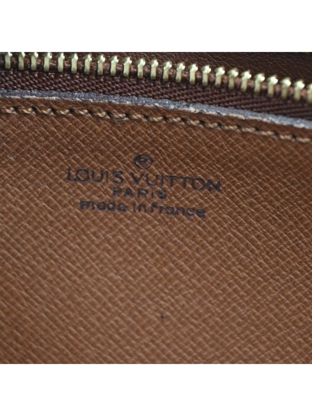 Louis Vuitton Marly Dragonne Clutch Brown Monogram Leather - Picture 15 of 15